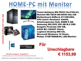 Home - PC mit Monitor