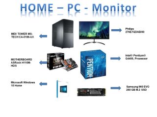 Home - PC mit Monitor
