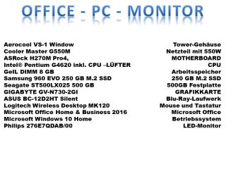 Office - PC mit Monitor